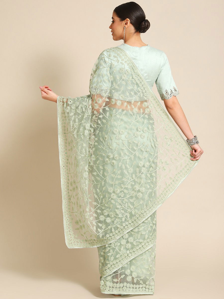 Kalamkari Vol 9 Net Party Wear Saree Catalog
